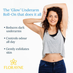 Florayne Underarm Roll-On – Odour Control & Brightening Care