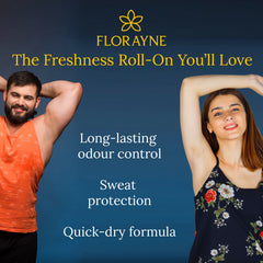 Florayne Underarm Roll-On – Odour Control & Brightening Care